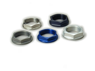 aluminium front axle nut aluminium front axle nut