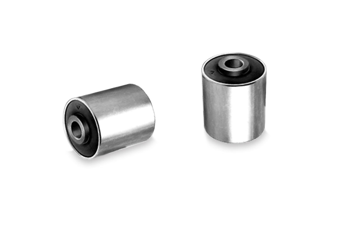 Rubber-metal bushings, upper triple clamp