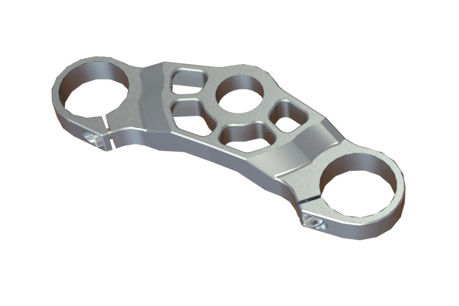 obere Gabelbrücke 30mm mit 10mm Kröpfung universal