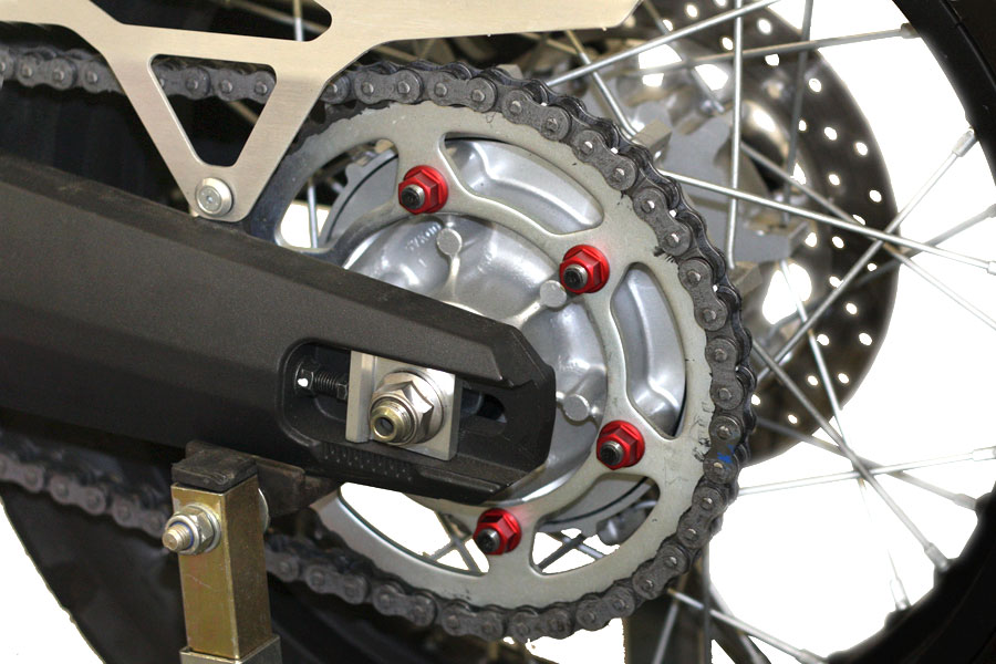 Rear Sprocket Nut Aluminium, Yamaha and others