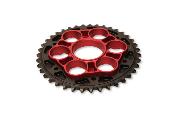 Kettenradträger inkl. Kettenrad, Ducati  955-1199-1299-V2-V4 Panigale - M1200 - 939-950SS - MTS-V4