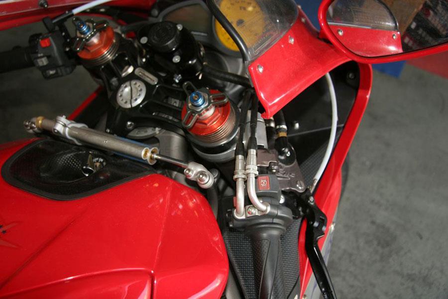 Stufenlos verstellbarer Stummellenker MV-Agusta F4 1000 RR